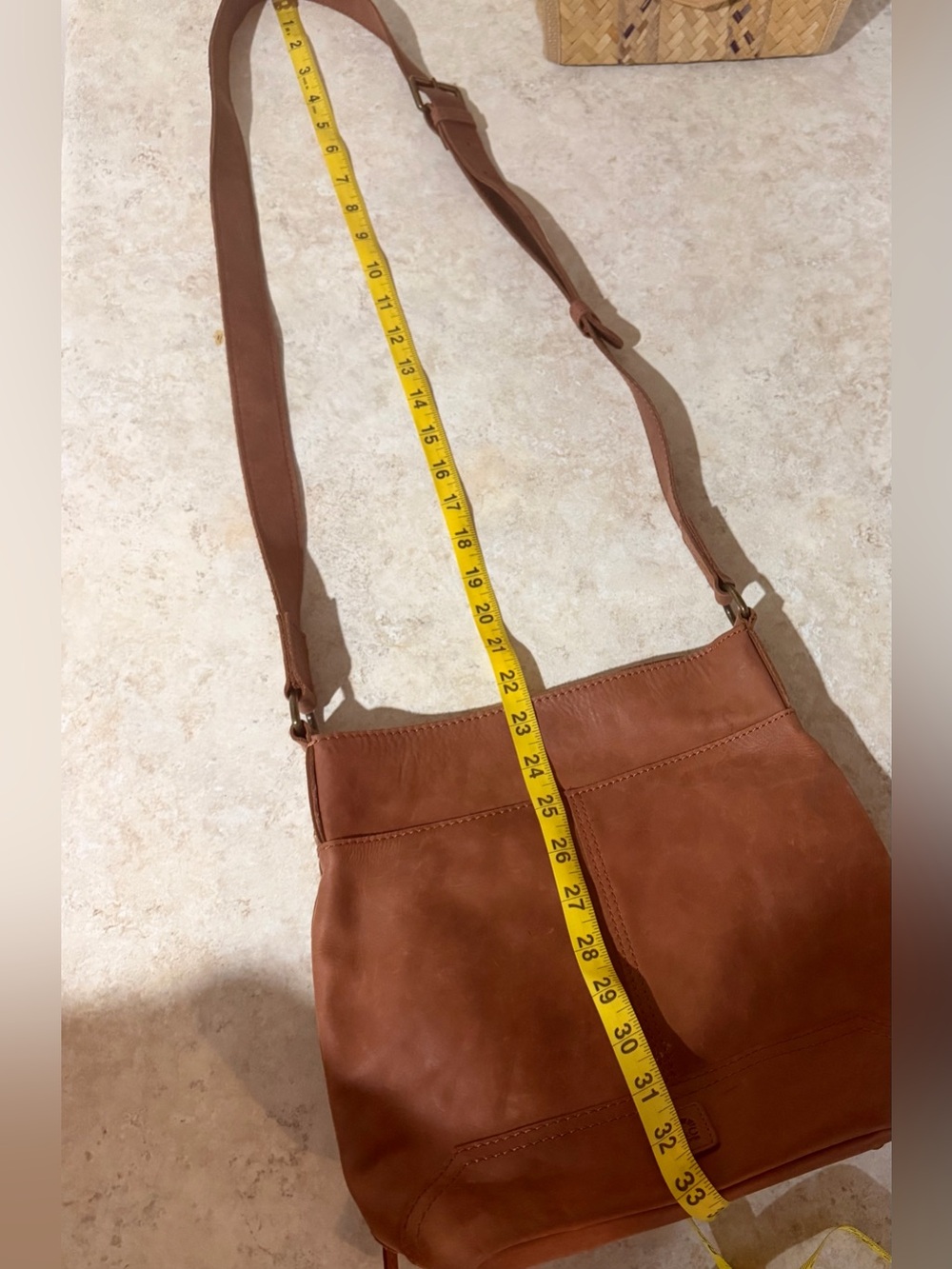 C&C California Brown Crossbody Shoulder Bag Adjustable Strap Boho Purse - Picture 8 of 9